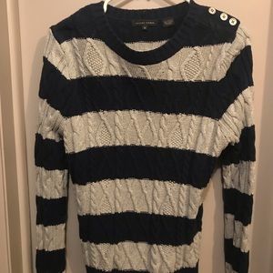 Blue and Gray Sweater